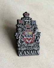 Canadian The Coat of Arms Of Canada Lapel Pin picture