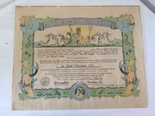 MUST SEE     Antique 1940’s Military Sailor Document ~ Rare & Unusual ~ ￼ picture