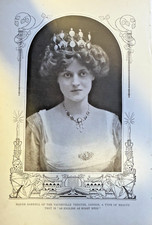 1907 Vintage Magazine Illustration Maude Darrell London Vaudeville Theatre picture
