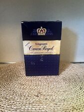 Vintage Collector Bottle Seagrams Crown Royal Fifth 1963 picture