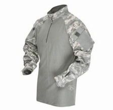 TRU-SPEC T.R.U. 1/4 Zip Combat Shirt - UCP Digicam/Green - Medium Regular (NWT) picture