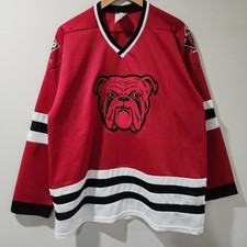 Vintage Red Dog Beer Hockey Jersey Mesh Promo Rare Punk Sport Skate USA Large picture