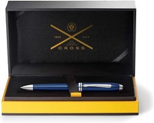 CROSS TOWNSEND, QUARTZ BLUE, BALL PEN W/ RHODIUM PLATED APPOINTMENTS (692-1) picture