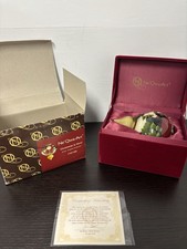 Ne’Qwa Art Christmas Is Here Angela Anderson 7161166 Glass Ornament Box COA picture