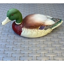 Andrea by Sadek Mallard Duck Figurine Vintage Porcelain Hand Painted Made Japan picture