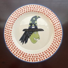 M. Bagwell Halloween Party Plates Witch 9