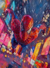 Spider-Man Marvel Avengers Limited Edition Artist Signed Art Trading Card /30 picture