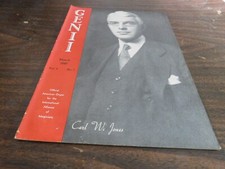 Genii Conjurors' Magic Magazine Magician Carl W. Jones March 1940 picture