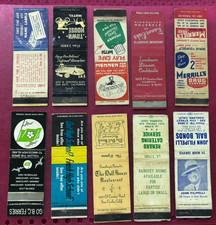 VINTAGE MATCHBOOK COVER 10 PCS (8) picture