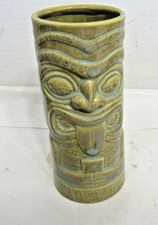 Vintage Chiki Tiki Ceramic Mug Crazy Tongue Face   6