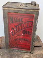 One Gallon Magic Cylinder Independent Oil Co Can Advertising Mansfield Ohio Sign picture