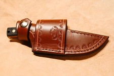 Custom Leather Crossdraw Sheath for Schrade Sharpfinger 152OT  picture