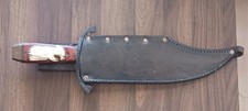 Vintage Early Style Fighting Knife Bowie Huge Custom Dan Brock Plow Share 2014 picture