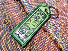 DATA CREW - Dangly - Keychain - Green - Reaper Ranger - Super Duper Rare picture