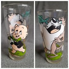 Vintage Porky Pig Taz 1976 Pepsi Collector Series Glass Looney Tunes Warner Bros picture