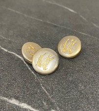 Burberry 3 buttons prorsum logo metal gold vintage picture