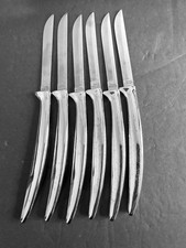 Solingen Steak Knife Set Vintage Case Included Made In Germany picture