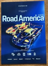 2026 Poster PENSKE PORSCHE 963 Hybrid “SUNOCO” & Yellow Spyder ROAD AMERICA Rare picture