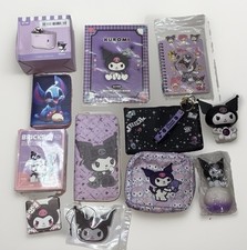 Kuromi Sanrio Bundle Lot 12pcs Wallets Notebook Pouch Figure Accessories picture