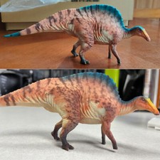 HAOLONGGOOD Ouranosaurus Dinosaur Model PVC Figure Display Red IN STOCK picture