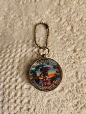 Stand Rock - Wisconsin Dells Wis Vintage Souvenir Compass on Beaded Chain picture