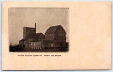Postcard OK Afton Oklahoma Afton Milling Company Ottawa County P19D picture