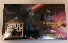 1993 Topps Star Wars Galaxy Series 1 Sealed Trading Card Sealed Box Of 36 Packs picture