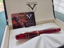 (RARE) Visconti Homo Sapiens Crystal Caput Mundi LE Fountain Pen picture