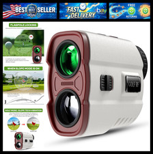 Golf Rangefinder with Slope, 1200 Yards Laser Range Finder with High-Precision F picture