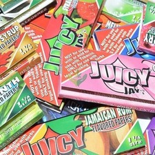 10x Juicy Jay's Rolling Papers Flavored KING SIZE Variety Bundle  picture