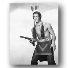 Ray Danton Photo 8x10 Chief Crazy Horse 1955 Western Publicity Still picture