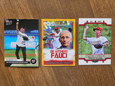 2020 TOPPS DR. ANTHONY FAUCI CARD SET OF 3 picture