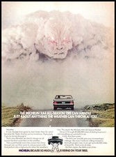 1984 Michelin Tires XA4 All Season Radial Vintage Print Ad Dust Cloud Storm Art picture