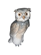 (15)Vtg 1976 Nao Lladro Short Eared Owl Porcelain Figure Excellent. picture