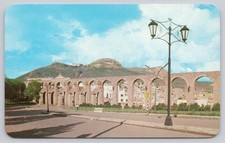 Vintage Aqueduct Zacatecas Mexico Postcard VISTCOLOR Impresos Permacolor picture