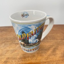Polar Graphics Old Faithful Yellowstone Collage Mug 2007 Collectible Souvenir picture