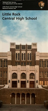 LITTLE ROCK CENTRAL HIGH SCHOOL NHS    NATIONAL PARK SERVICE UNIGRID BROCHURE picture
