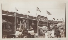 Ringling Bros RBBB Combined Side Shows Binghamton NY 1938 - Original Photo picture
