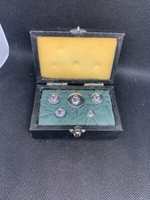 Vintage Tricle Brand Balancing Weights In Grams Set Of 5 Weights Original Box picture