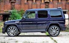 Cars 2014 art mercedes benz g55 amg streetline Art Print Poster 11x17 picture