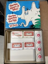 horton box of filmstrips and cassettes and terrible trick or treat picture