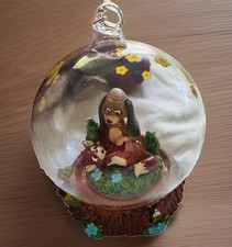 Disney Fox & the Hound 40th Legacy Ornament Sketchbook Glass Globe Holiday XMAS  picture