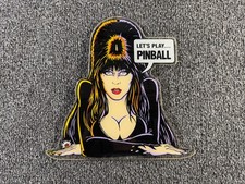 Bally Elvira & The Party Monsters Pinball Machine Promo Key FOB Plastic RARE NOS picture