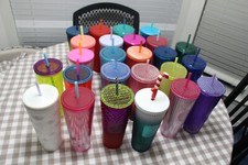LOT OF 25 ASSORTED STARBUCKS TUMBLERS COLLECTION INCLUEDS SOME LIMITED EDTIONS  picture
