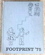 1975 Footprint Harding Academy Yearbook Memphis TN picture