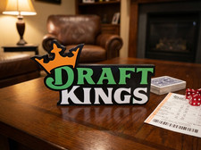 DraftKings 3D Logo Sign Fantasy Sports Wall Desk Shelf Display Sports Betting picture