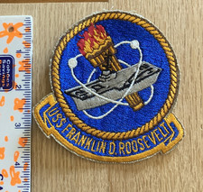 US Navy USN  USS Franklin D Rooesvelt  CVA 42 Carrier patch picture