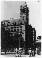 Old Post Office,Washington,DC,Soldiers,Clock Tower,c1944,10th & D Streets picture