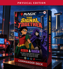 Teen Titans - Robin & Raven, PRINTED 100 Card Commander Deck, MTG EDH picture