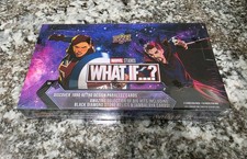 MARVEL STUDIOS WHAT IF...? HOBBY BOX (UPPER DECK 2023) FACTORY SEALED picture